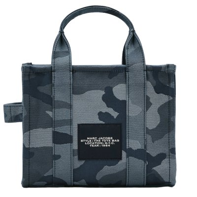 THE CAMO JACQUARD SMALL TOTE BAG
